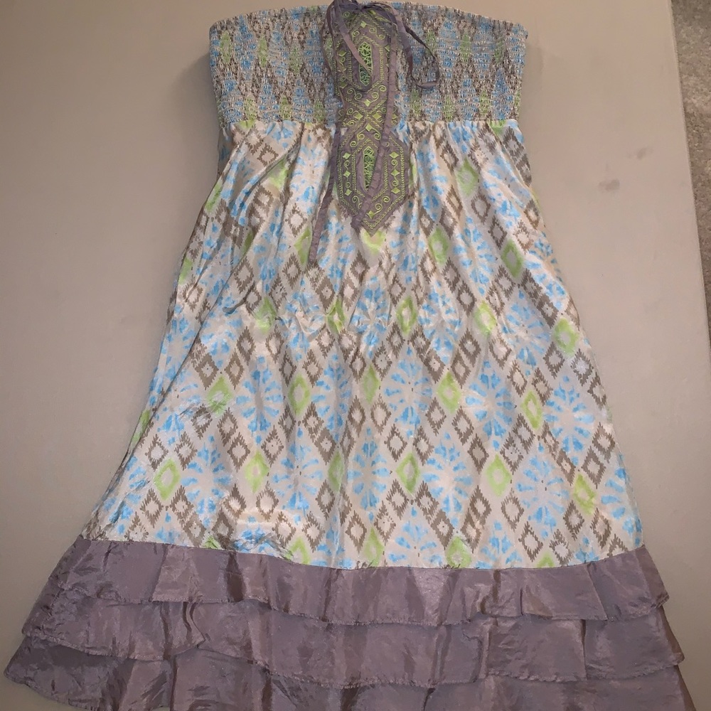 Free People strapless dress